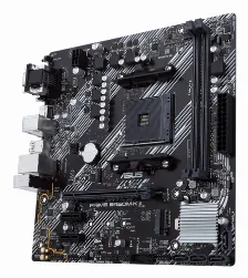 Tarjeta Madre Asus Prime A520m-k/csm, Micro-atx, Am4, M.2, Ddr4, 64gb Max, Sata 6 Gbps, Usb 3.2